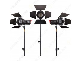 Aputure LS-mini20 Daylight 3-Light Flight Kit (With Light Stand)